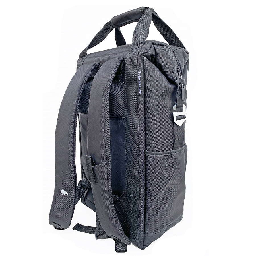 backpack cooler with laptop Original BackPack Soft Side Coolers by Polar Bear Coolers Black